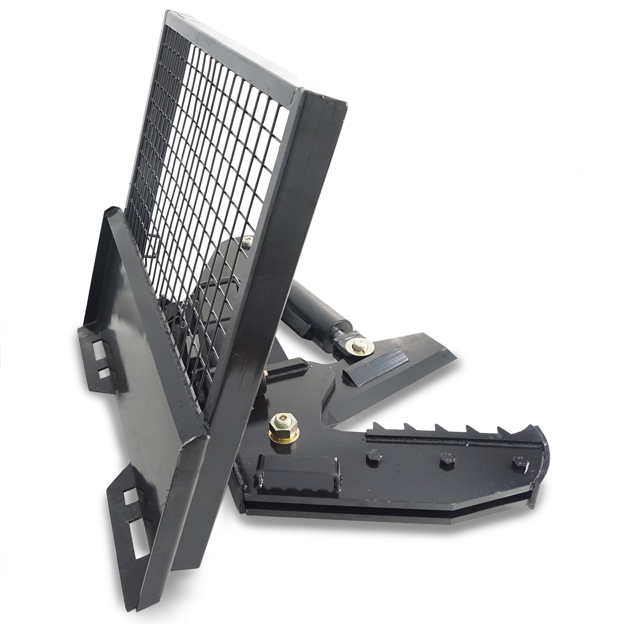 12" Rotating Tree Shear HD 5" Cylinder Skid Steer Tractor Loader