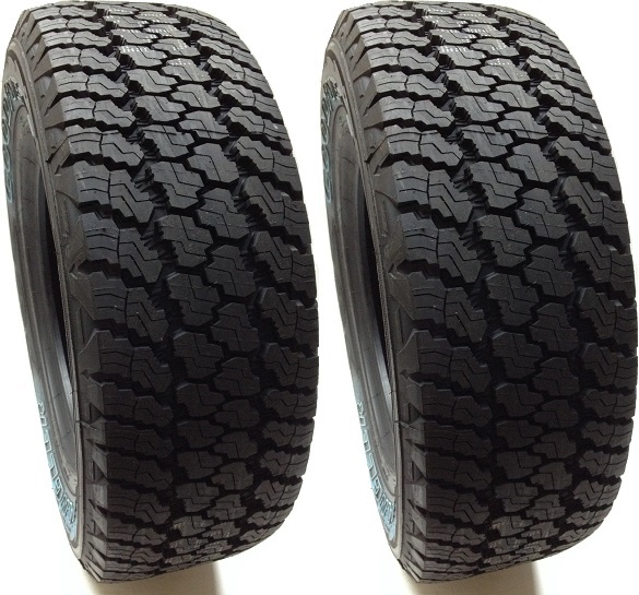 (2) TWO 235/70R16 GOODYEAR WRANGLER SILENT ARMOR TIRES 104T 235 70 16