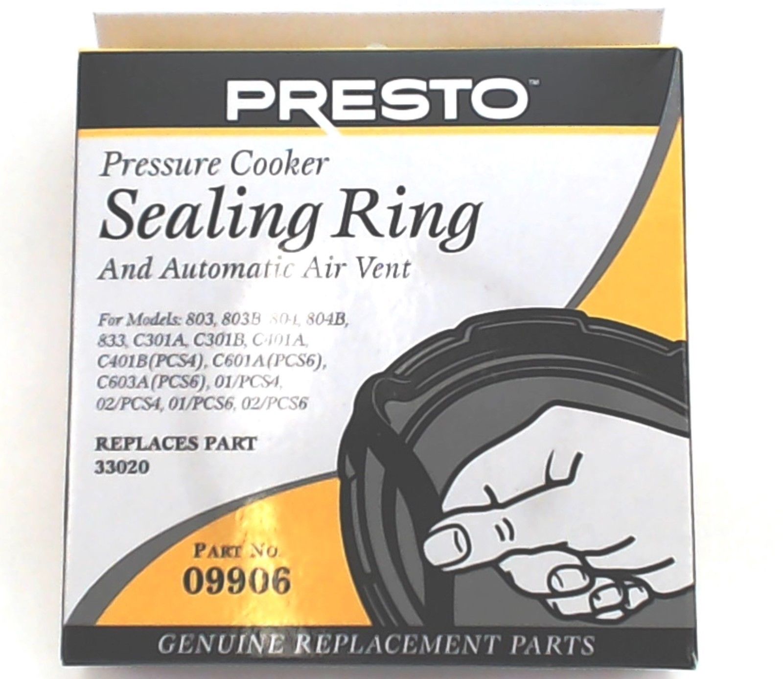 Presto Pressure Cooker Sealing Ring Gasket 09906 eBay