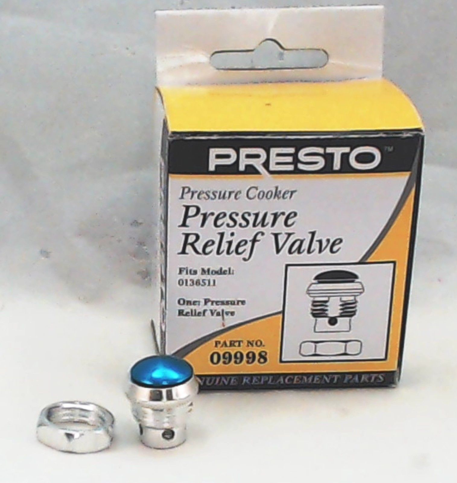 Presto Pressure Cooker Pressure Relief Valve, 09998 eBay