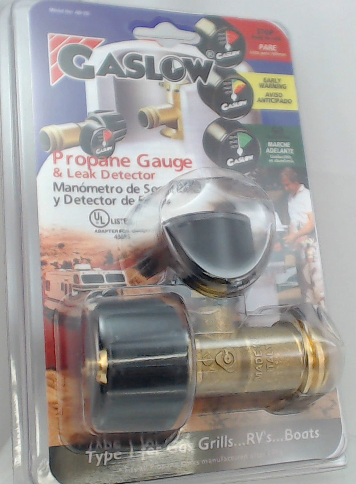 Gas Guard Gas Grill Propane LP Tank Gauge Works off Pressure QCC1 Fitting AD2G eBay