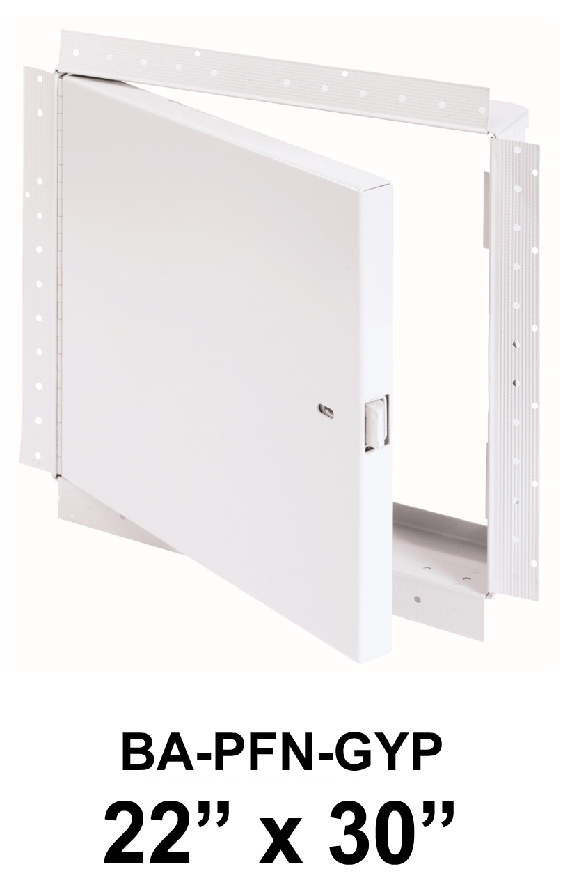 Best Access Doors Fire Rated BAPFNGYP 22 x 30 Drywall Access Panel with Flange Best Door
