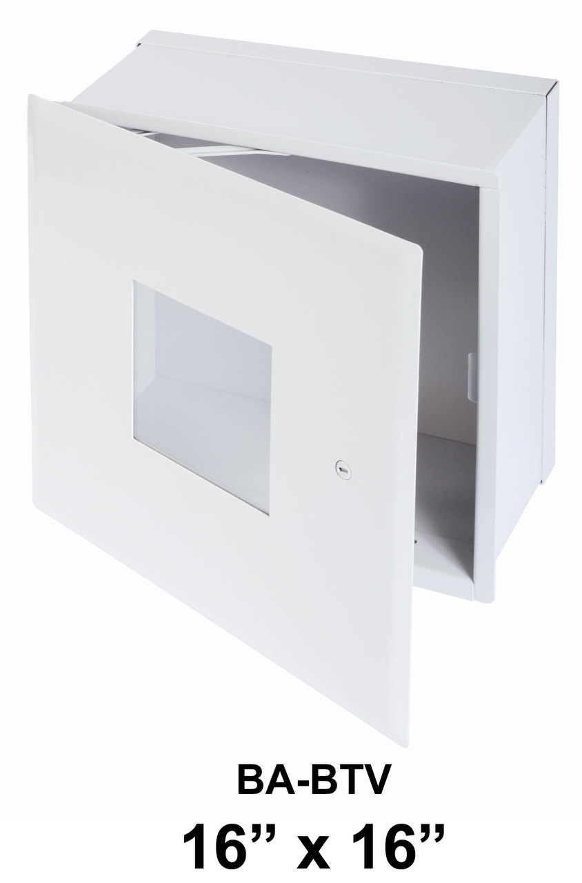 Access Doors 16" x 16" BABTV Valve Box with Window and Hidden Flange
