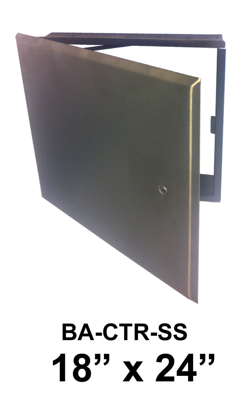 Access Panels BACTRSS 18" x 24" Aesthetic with Hidden Flange Stainless Steel BEST Best