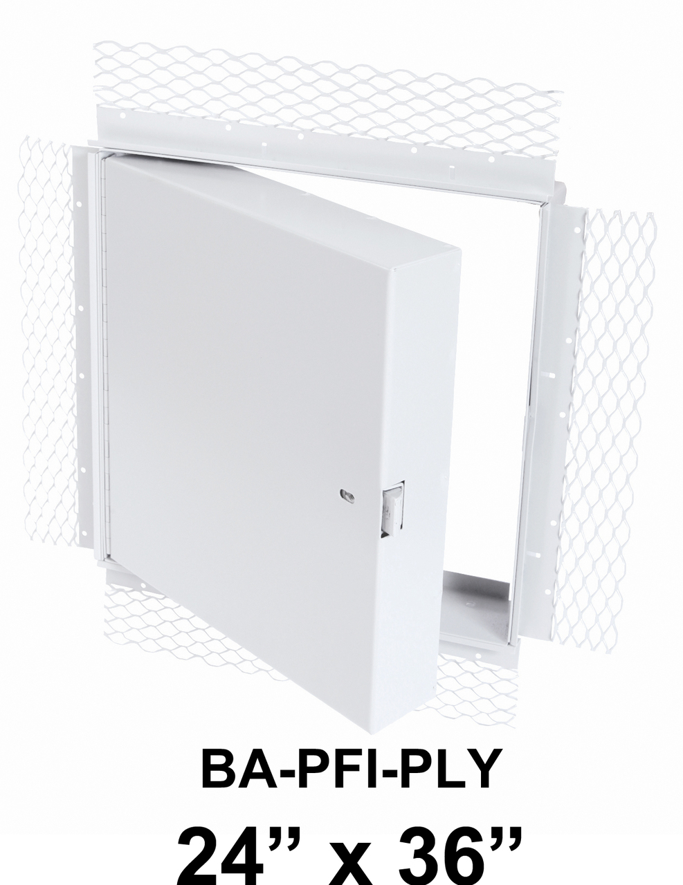 Plaster Access Panel Cover BAPFIPLY 24" x 36" Fire Rated Insulated