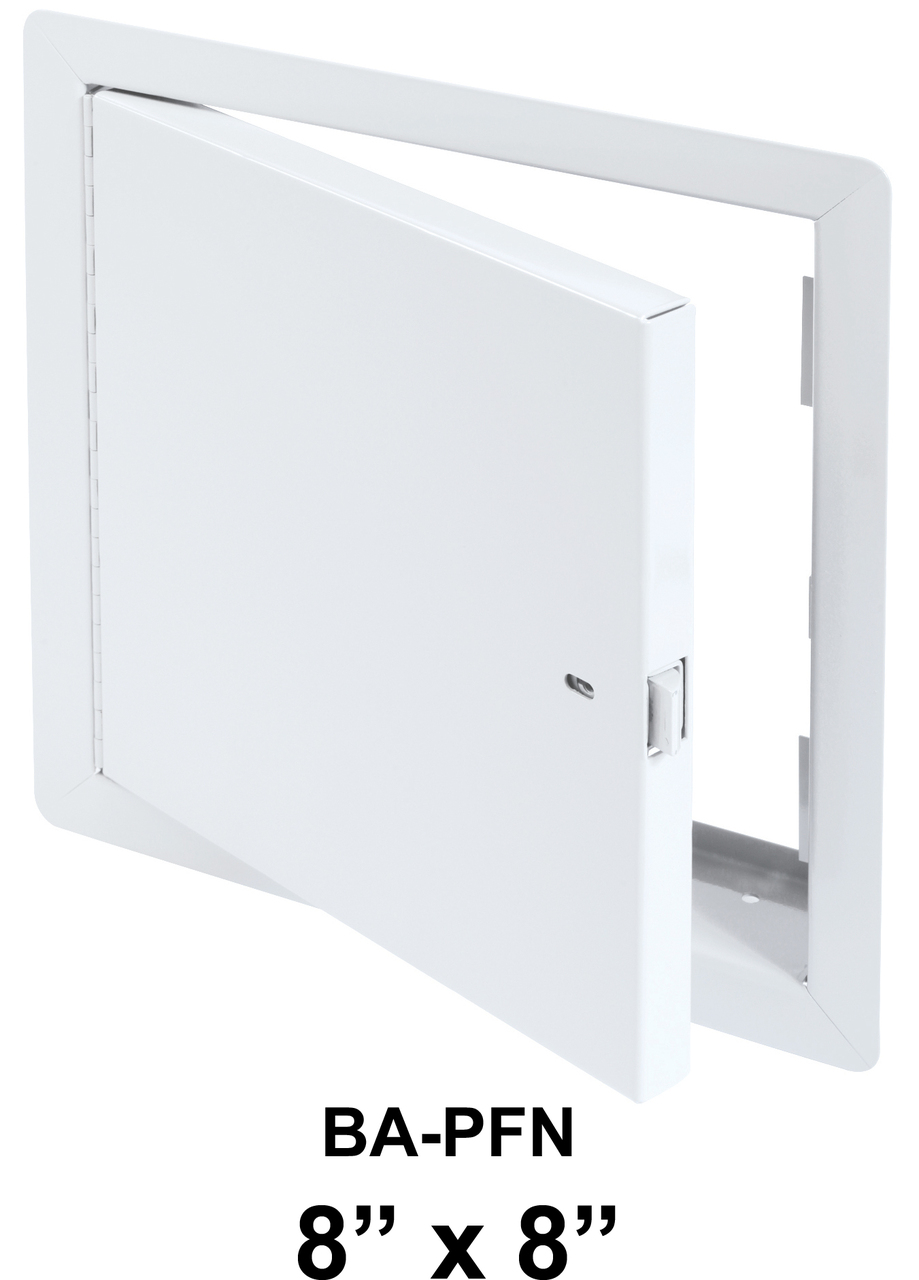 Fire Rated Access Panels BAPFN 8 x 8 UnInsulated with Flange BEST