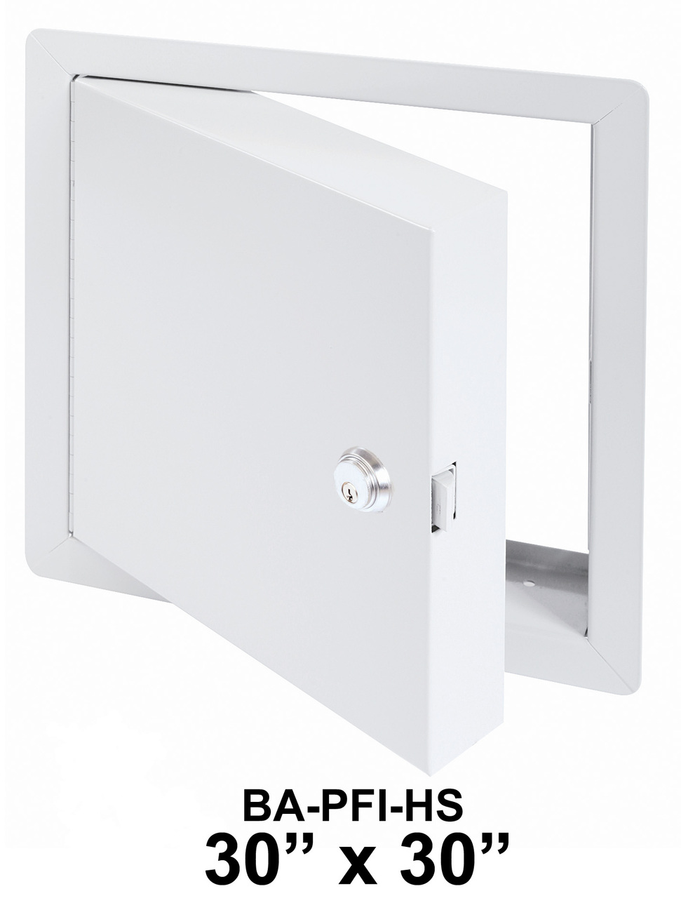 Fire Rated Access Door 30" x 30" BAPFIHS High Security with Flange BEST Best Door Tools Store