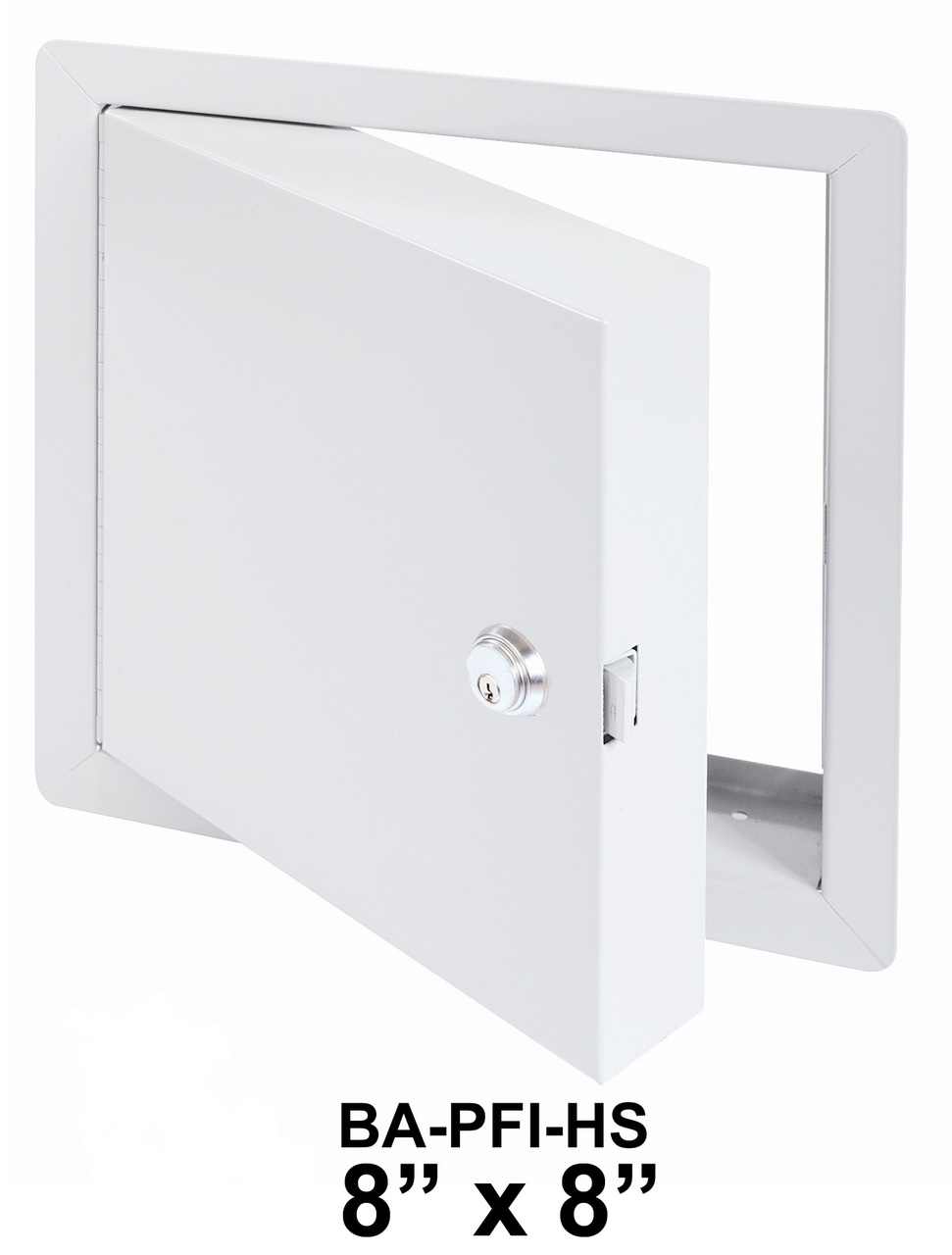 Fire Rated Access Panels BAPFIHS 8 x 8 High Security with Flange