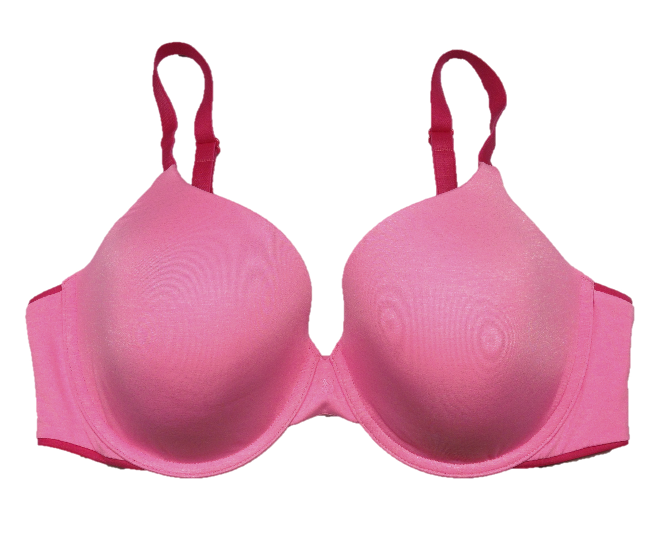 VICTORIA'S SECRET TSHIRT BRA UPLIFT SEMI DEMI CROSSBACK CLASSIC MARLED