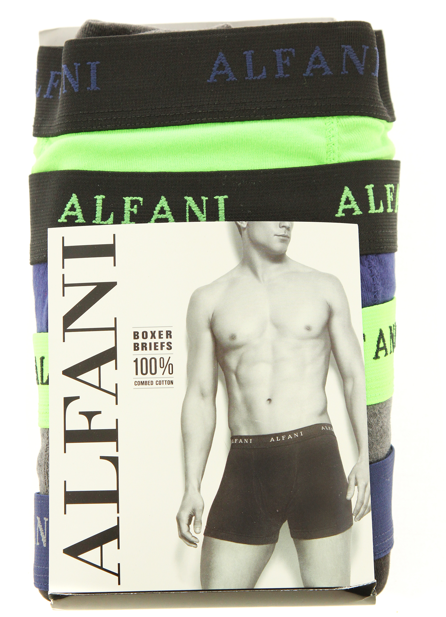 alfani men 39 s 4 pack knit boxer briefs ebay alfani size chart mens