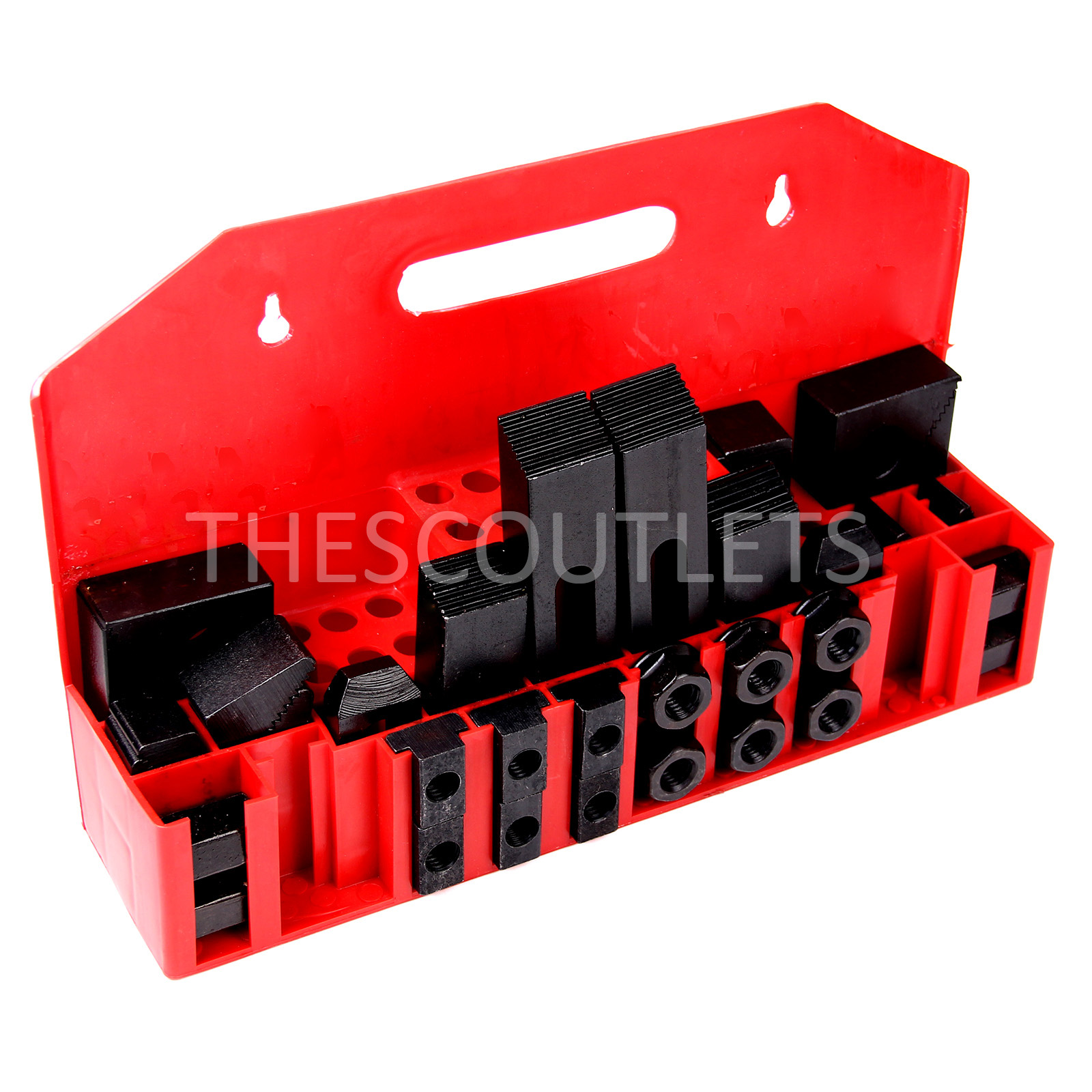 58pc Milling Machine Clamp Set - 5/8" Slot 1/2-13 Stud For Bridgeport & More
