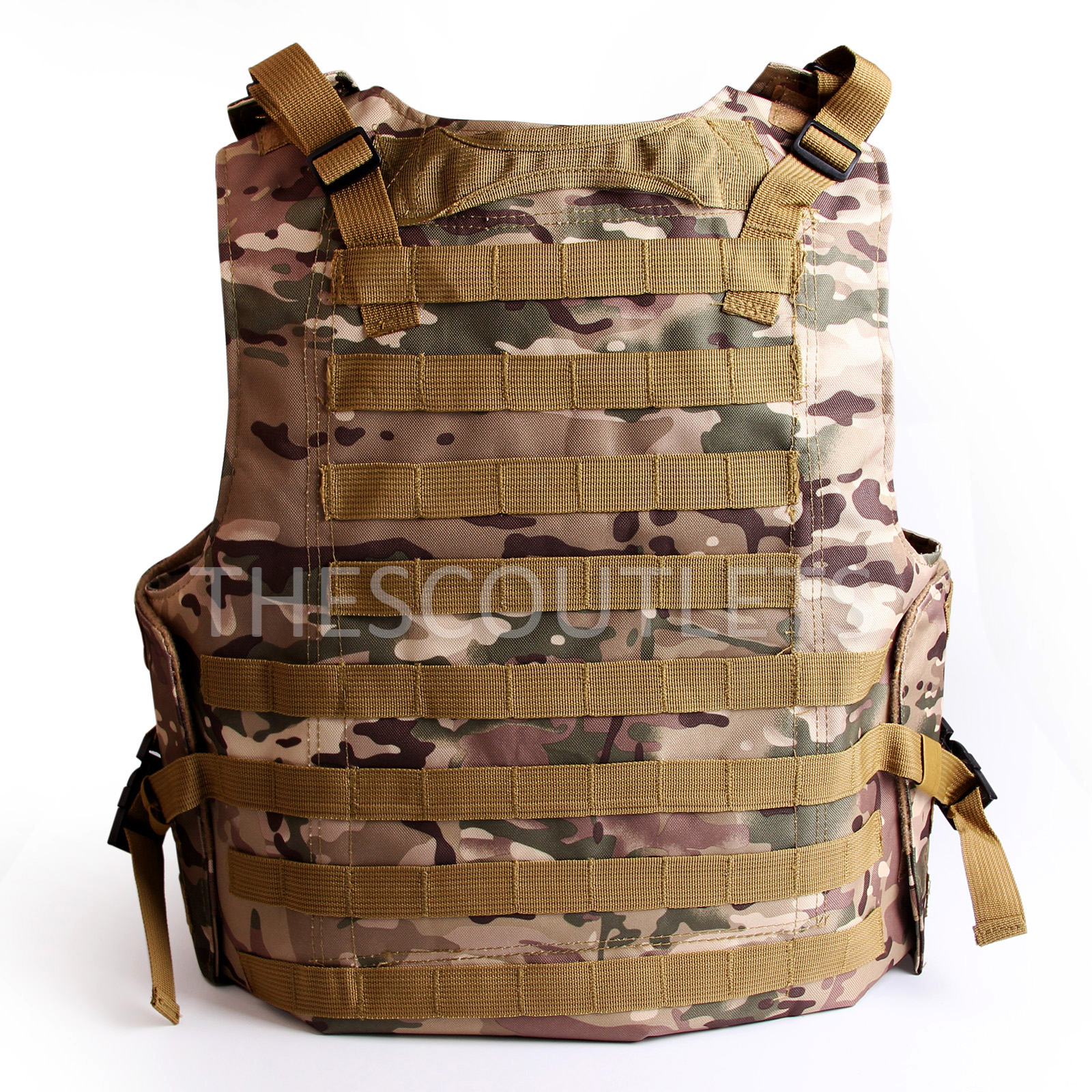 Military Tactical Paintball Army Molle Carrier Adjustable Airsoft