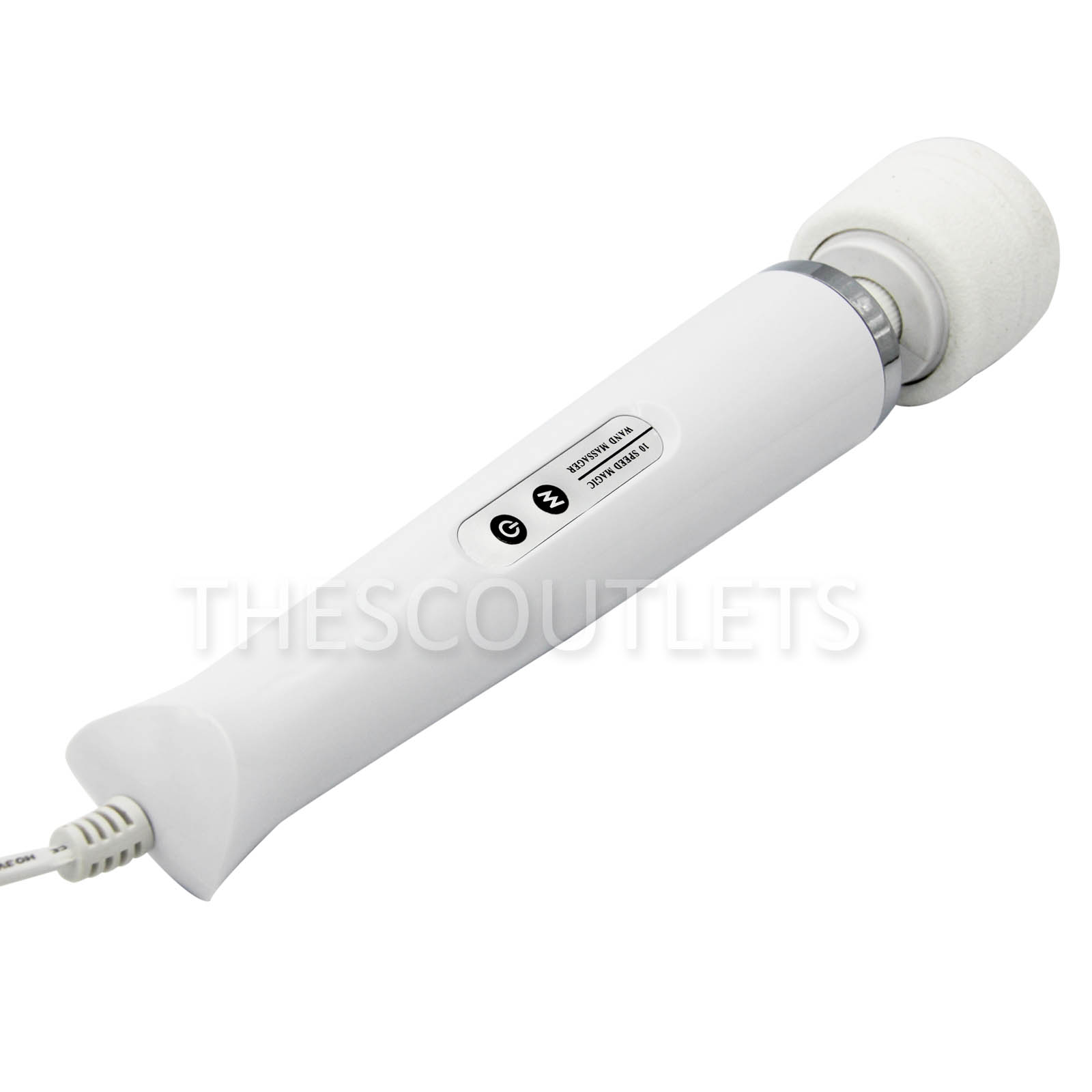 10 Speed Power Full Magic Wand Massager Motor Vibrating Massage Hand 