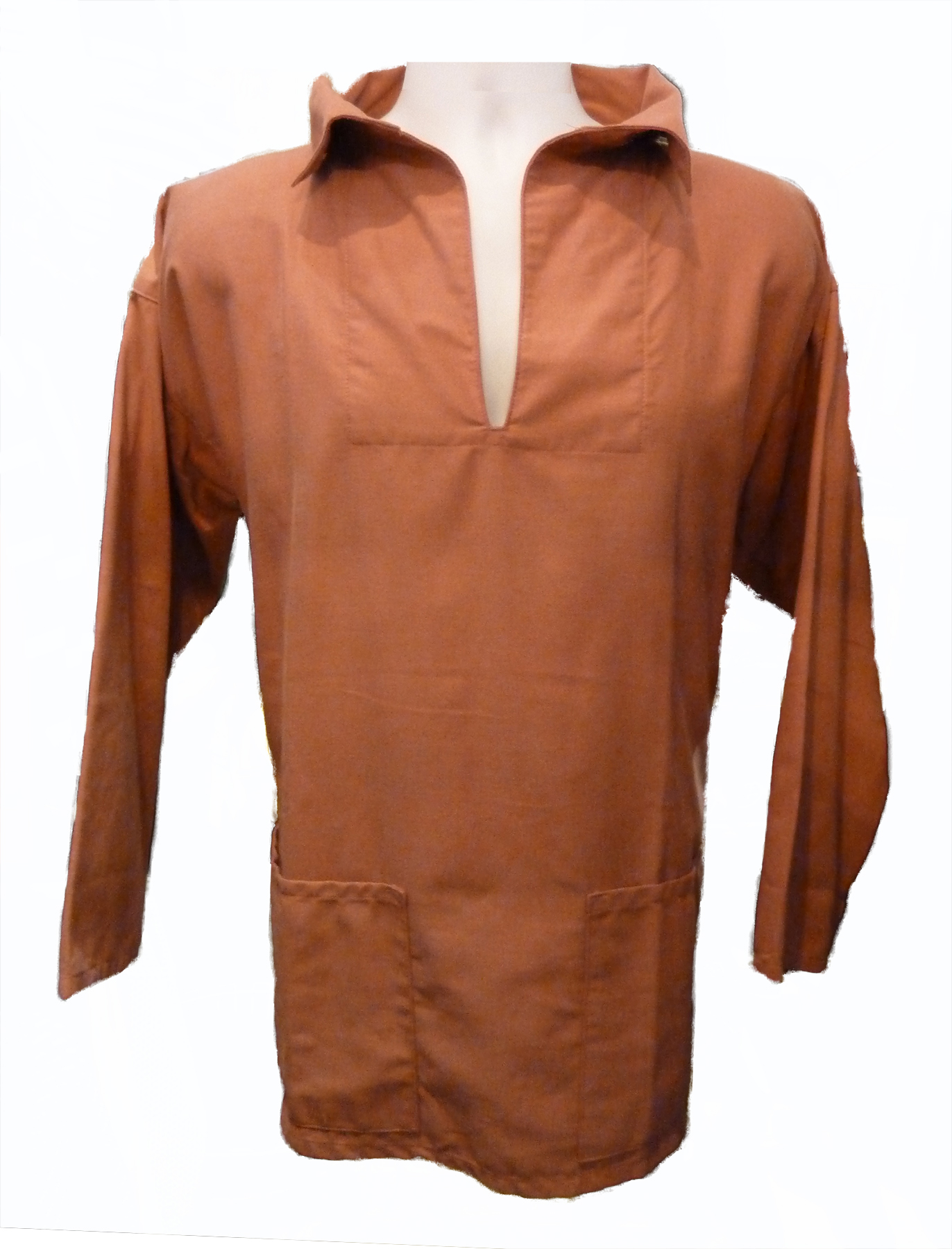 Traditional Authentic Newlyn Fisherman's smock, V neck, made in Cornwall eBay