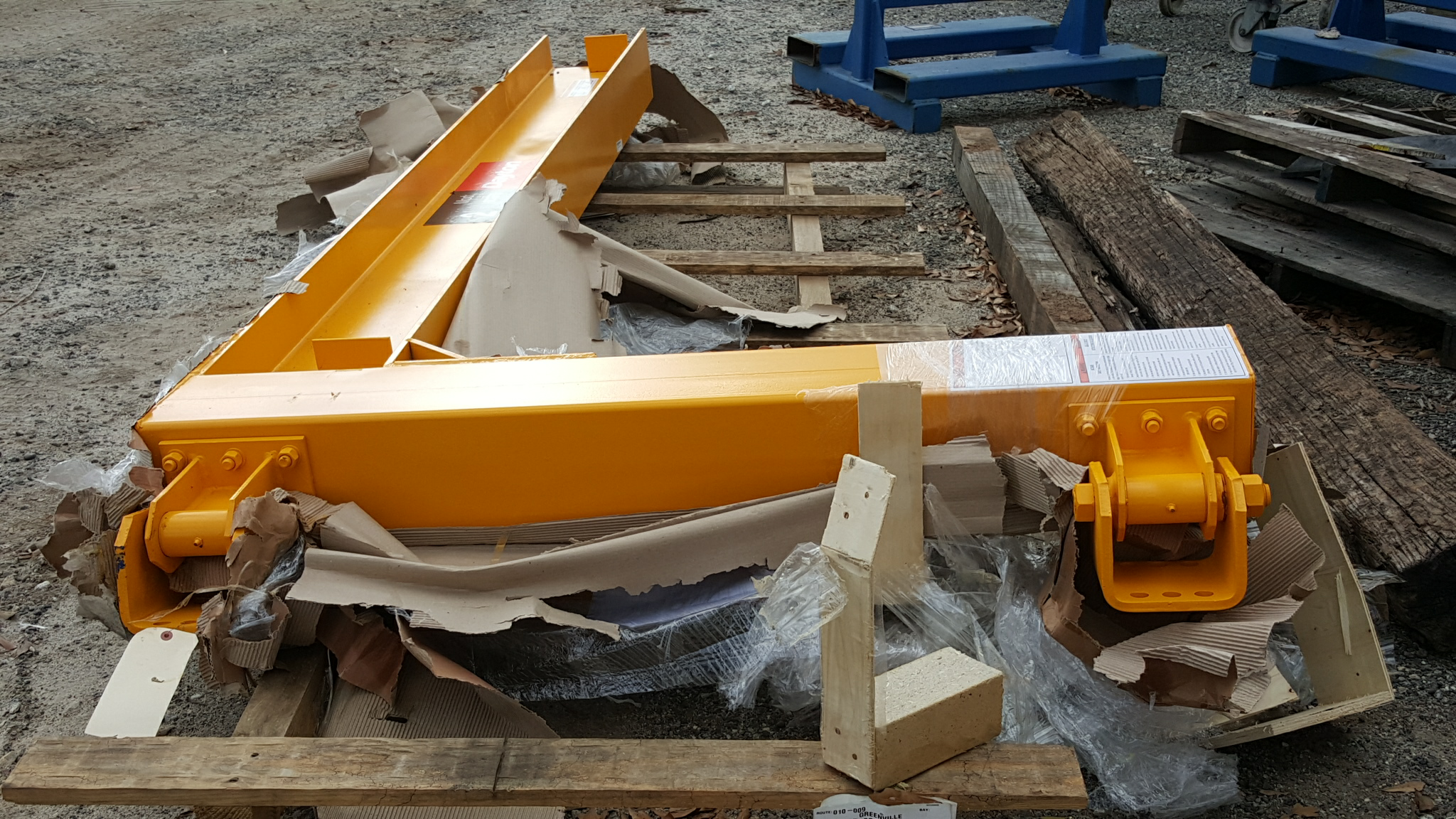 Dayton 6Cgf2 Wall Mounted Full Cantilever Manual Jib Crane 4400 Lbs 10