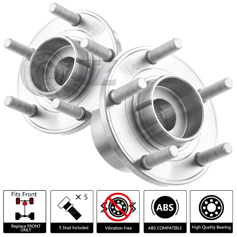 2x 06 2013 Volvo C70 Replacement Front Wheel Hub Bearing
