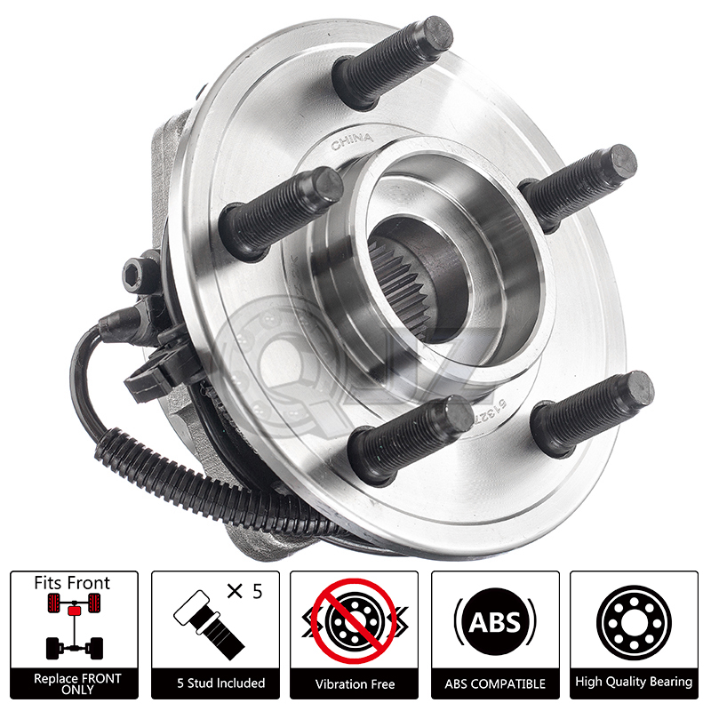 20072011 Dodge Nitro 0812 Jeep Liberty Front Wheel Hub Bearing w/ ABS