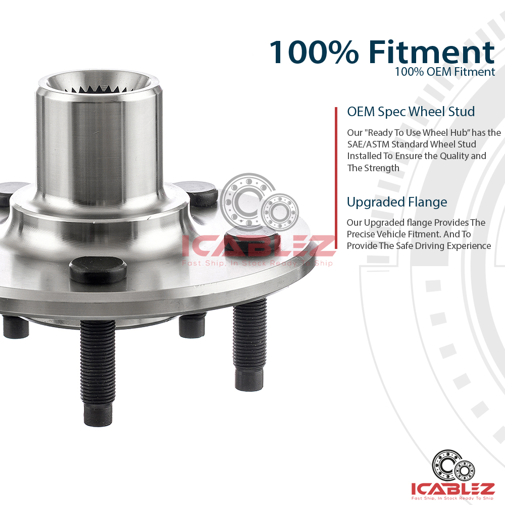 2002-2010 FORD EXPLORER Rear Wheel Hub Bearing Assembly 5 ...