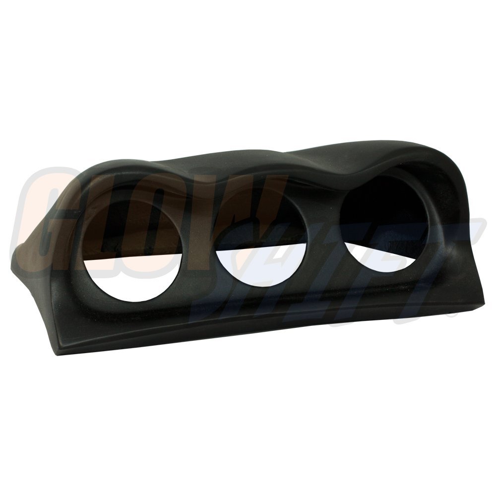 GlowShift Fiberglass Triple Gauge Dash Pod for 9600 Subaru Impreza GC8