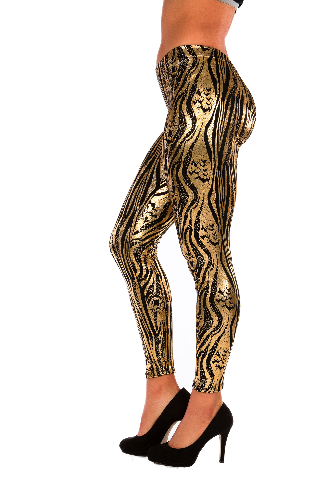 Just One Women's LMFAO Animal Print Leggings eBay