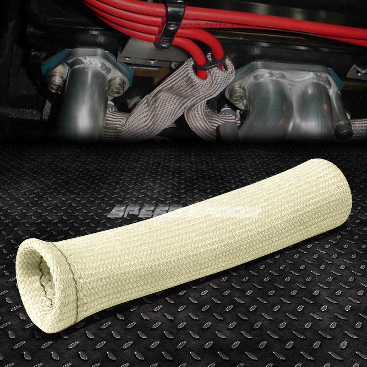 6" SPARK PLUG WIRE BOOT HIGH HEAT PROTECTOR SLEEVE COVER/SHIELD 4/6/8