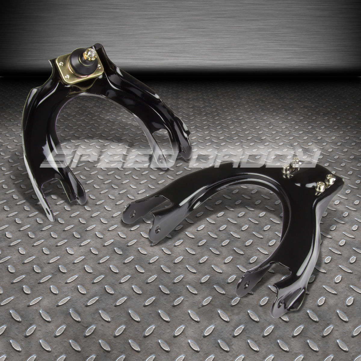Purchase 8891 CIVC CRX BLACK +/ 5 ADJUSTABLE JDM FRONT UPPER CAMBER