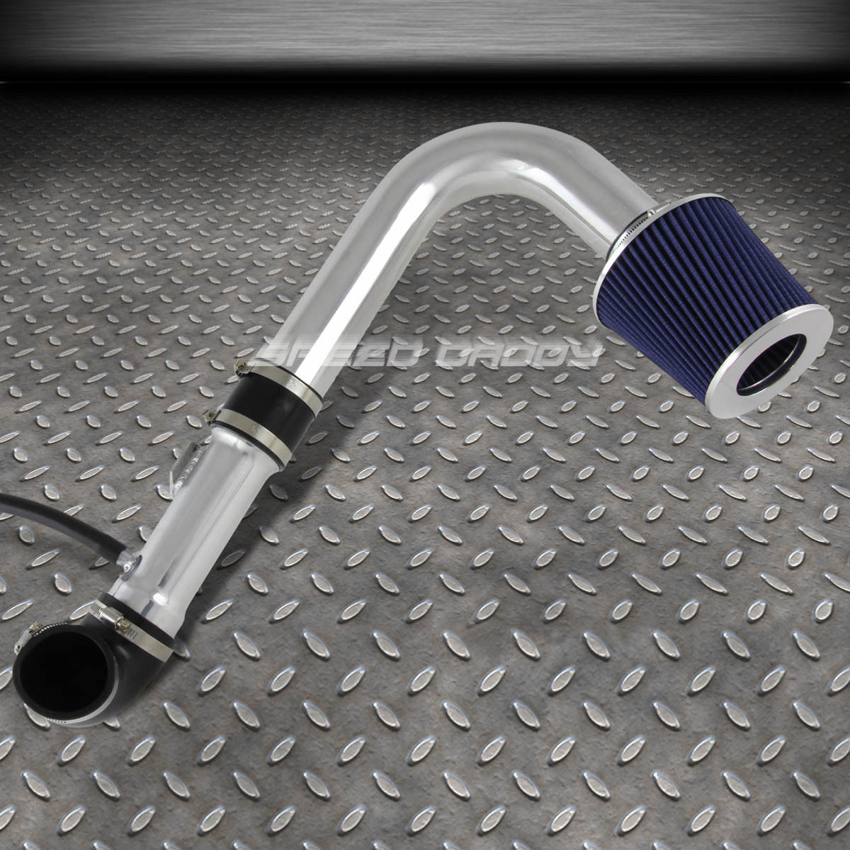 FOR MIATA MX5 NC COLD AIR INTAKE INDUCTION ALUMINUM PIPE KIT+ROUND BLUE