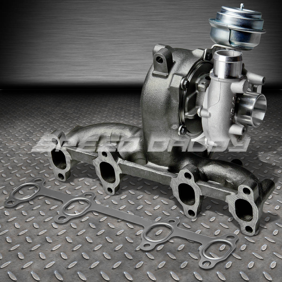 FOR VW/AUDI 1.9T TDI K04 GT1749V TURBO CHARGER+CAST IRON MANIFOLD