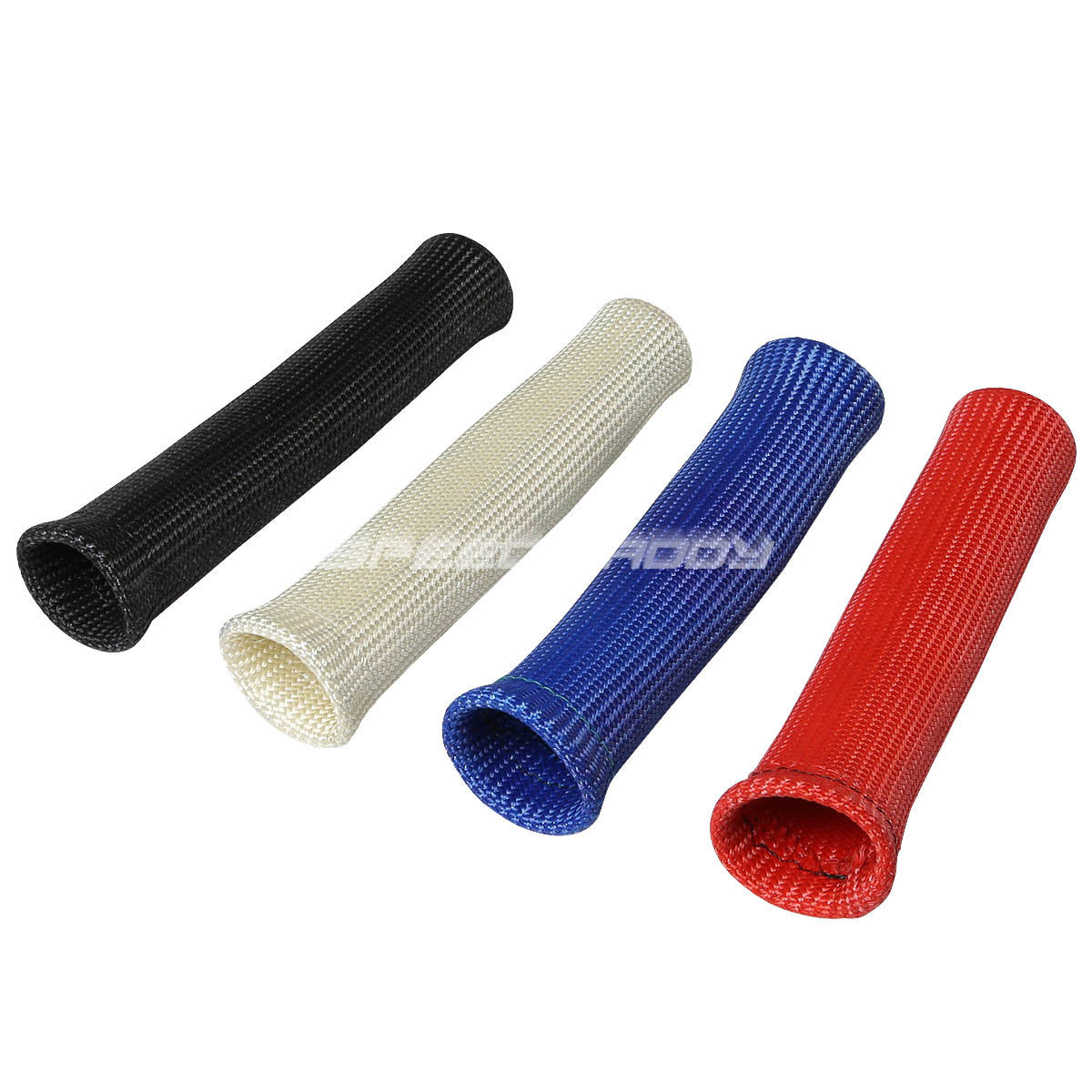 X2 HIGH TEMPERATURE HEAT SHIELD RED SPARK PLUG WIRE BOOT PROTECT SLEEVE