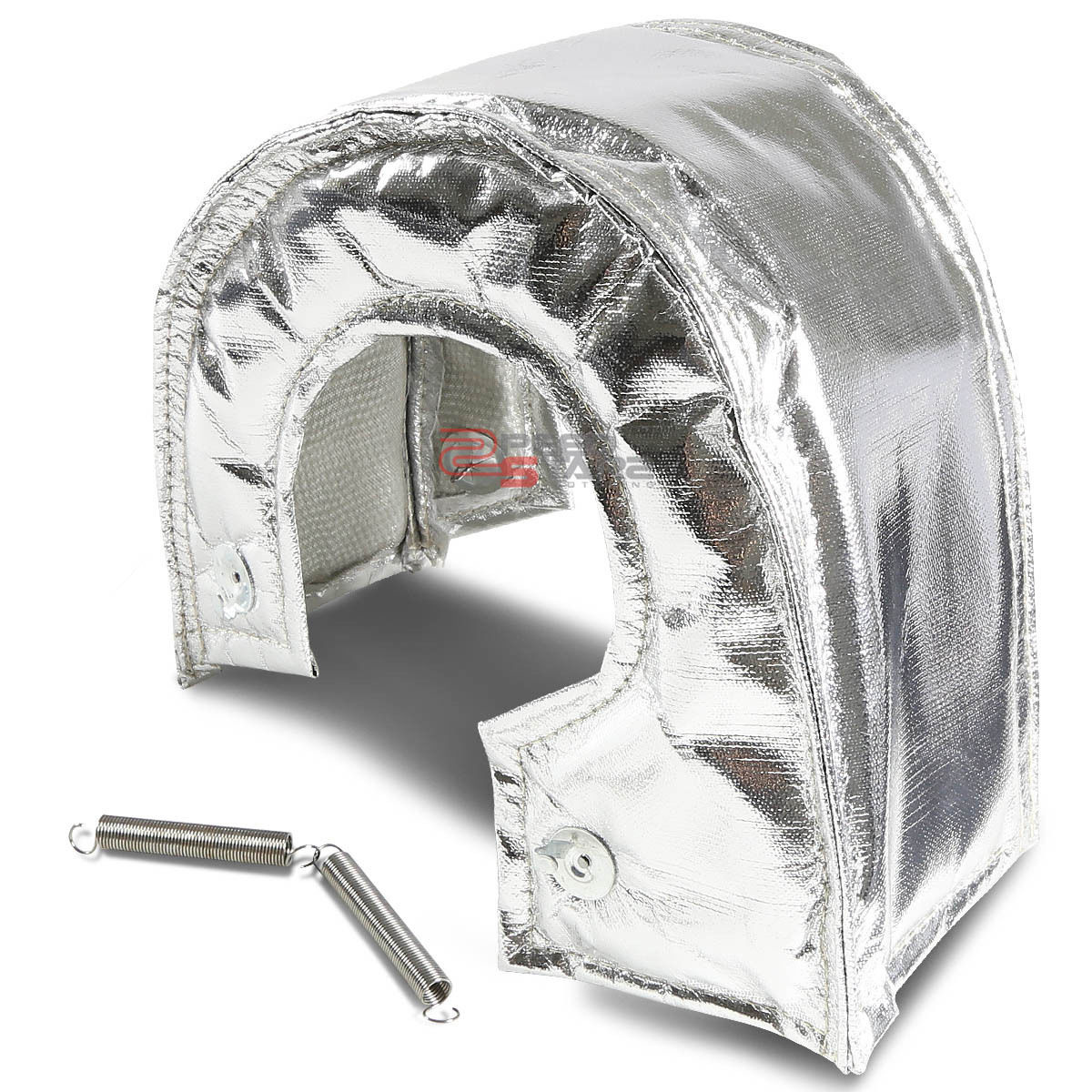 T6 HX52/GT40 TURBO TURBOCHARGER EXHAUST CHROME HEAT SHIELD BLANKET