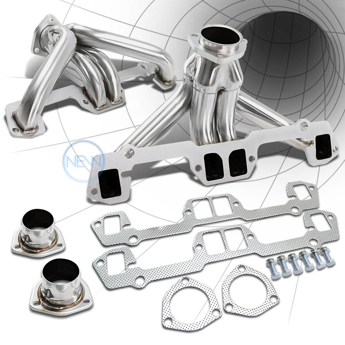 Fit Chrysler Mopar Small Block 5.2L/5.9L Stainless Steel Header