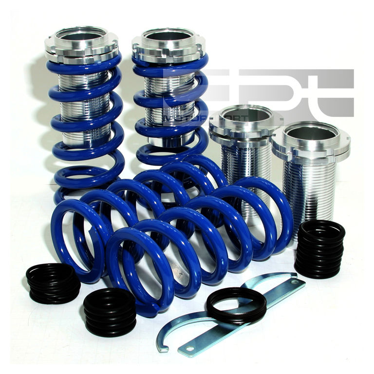 HONDA/ACURA ADJUSTABLE 1"4" LOWERING SUSPENSION BLUE COILOVER COIL