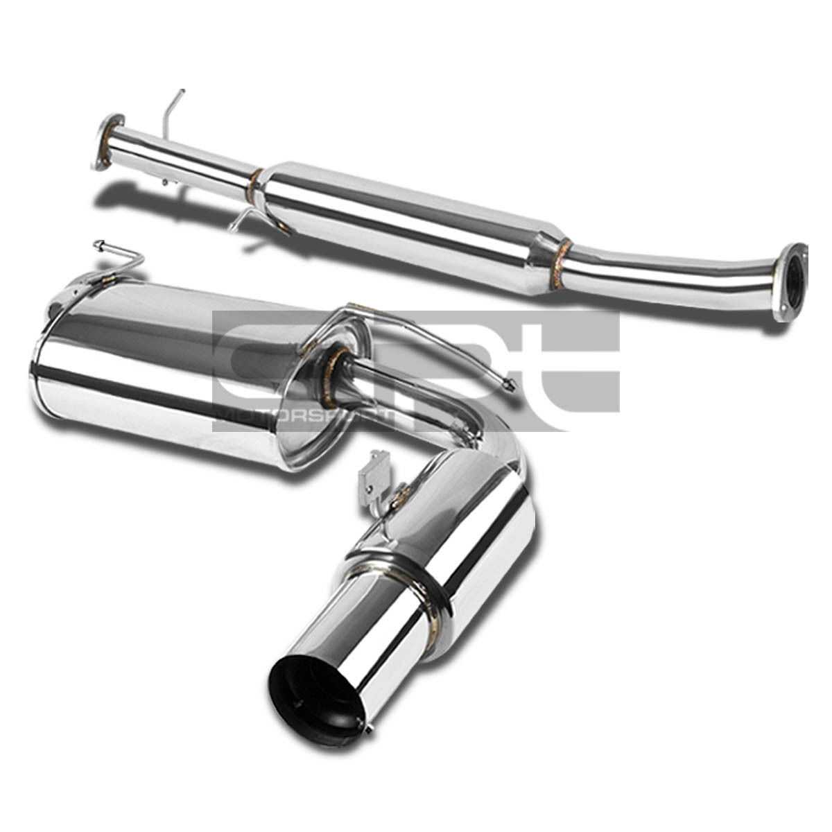 MIATA MX5/MX5 NA STAINLESS CATBACK 2.5"EXHAUST MUFFLER 3.5"TIP
