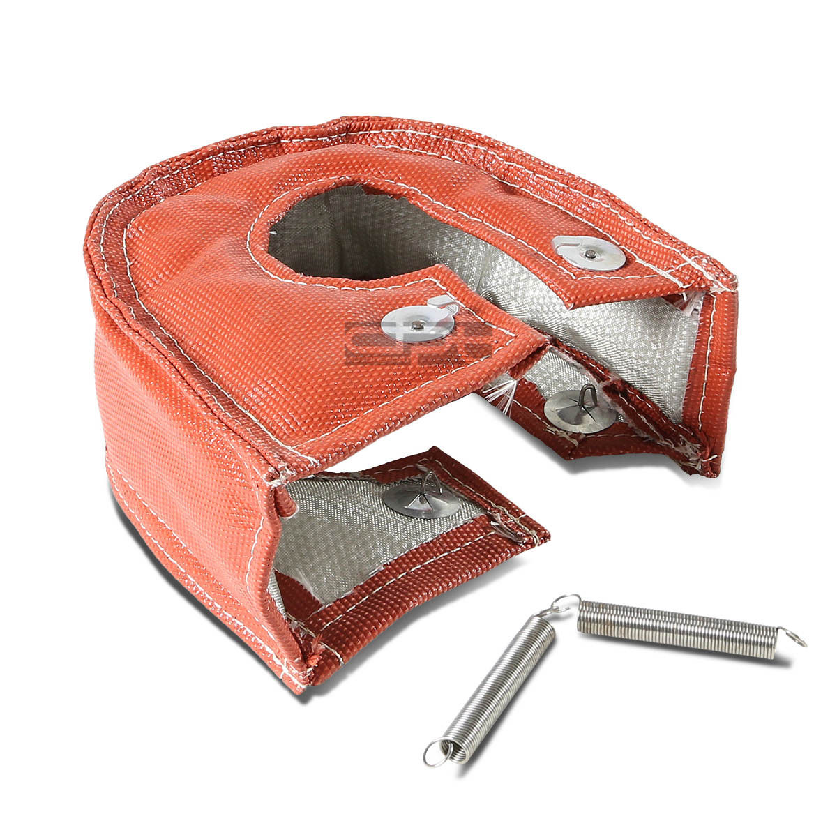 T3 T25/T28/GT30/GT35 SMALL/MEDIUM TURBO/TURBOCHARGER RED HEATSHIELD