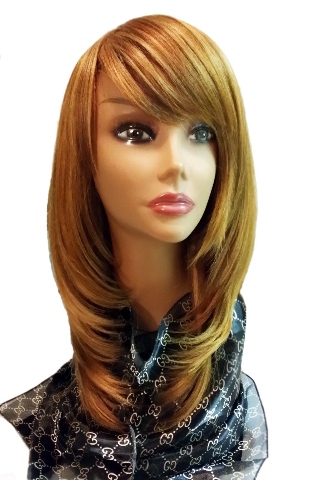 MEGA LADY HAIR TOPIC REMY QUALITY SYNTHETIC WIG C CURL BOUNCE STYLE 