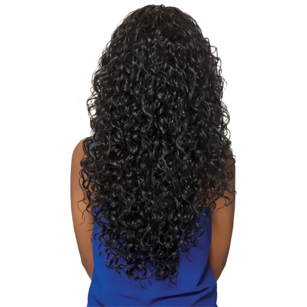 AMBER 26" OUTRE SYNTHETIC QUICK WEAVE HALF WIG LONG CURLY eBay