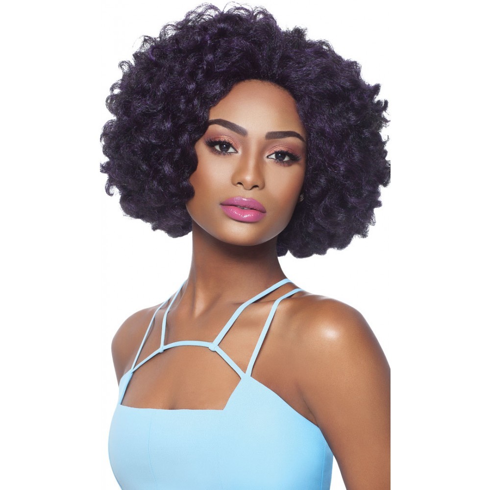 LACE FRONT ANTONIA - OUTRE SYNTHETIC SWISS LACE FRONT WIG BOB CURLY