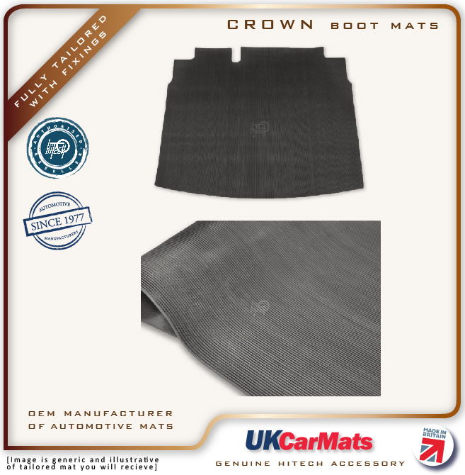 Genuine Hitech Volvo XC60 Rubber Boot Liner Mat 2007 Ribbed eBay