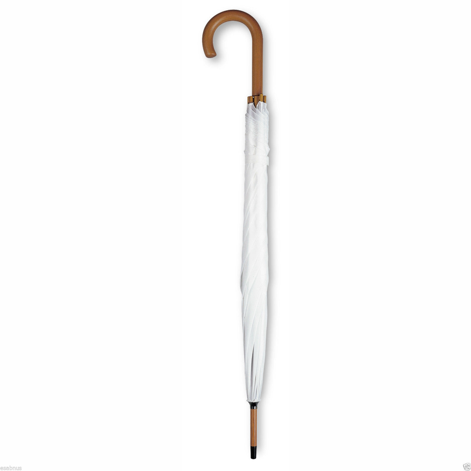 90 cm LONG X 106cm Apri manuale 2 Classic Wedding OMBRELLI Crooked manico in legno