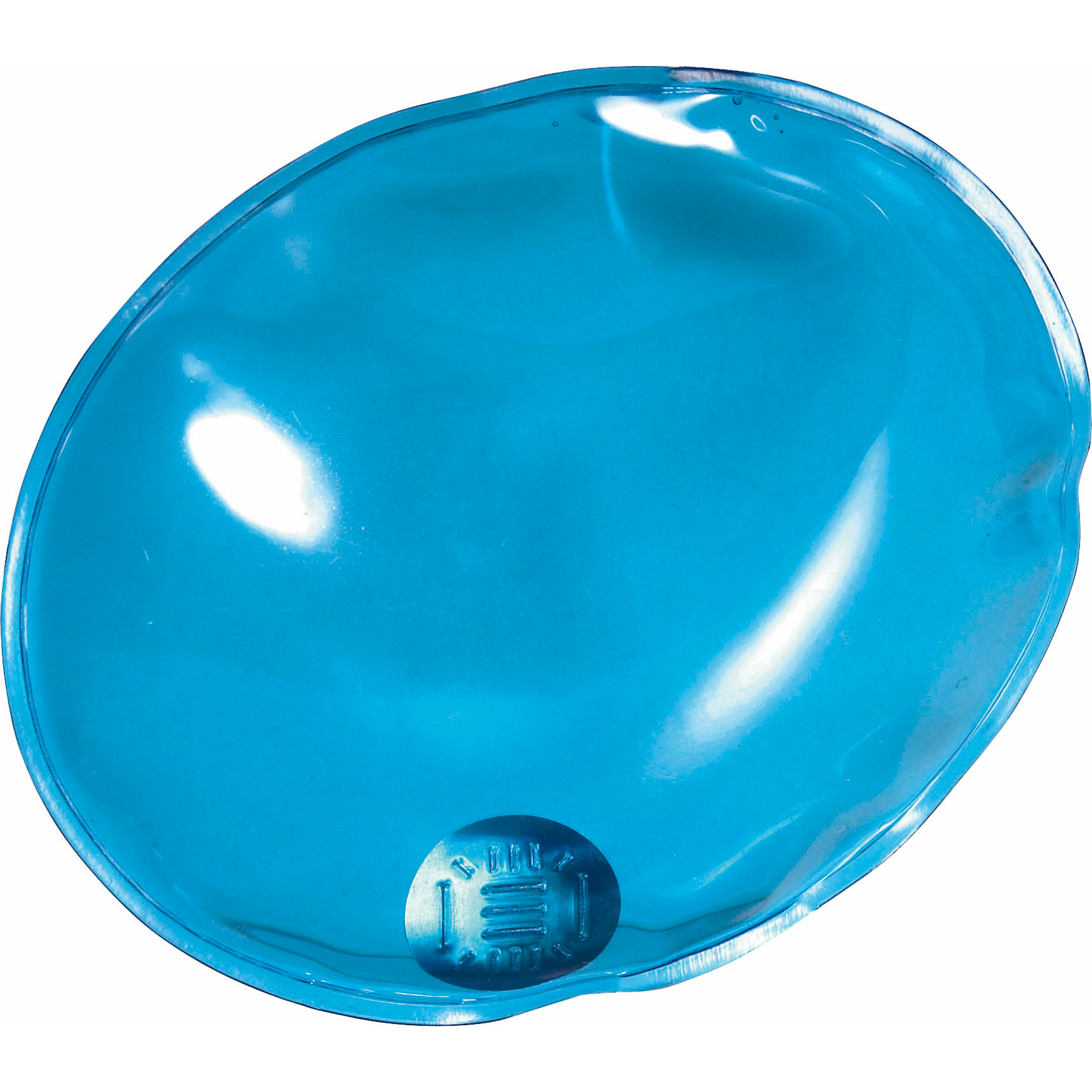 25 Oval Reusable Heat Pad/Hand Warmer SKIING/ COLD WEATHER clear/ blue