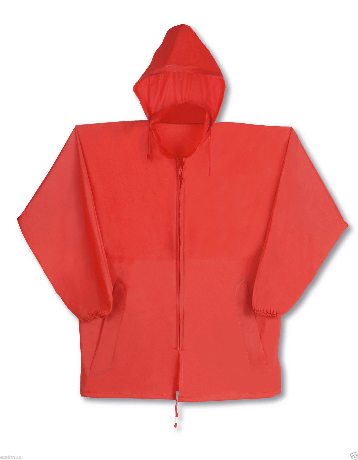 Lightweight foldable jacket turns into a pouch to carry around the waist