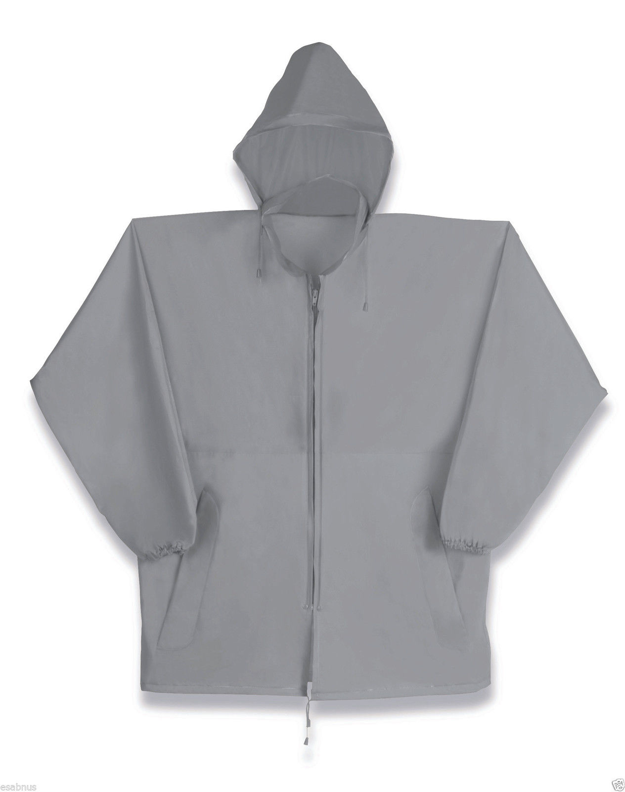 Lightweight jacket, folds into front pocket which acts as a carry pouch