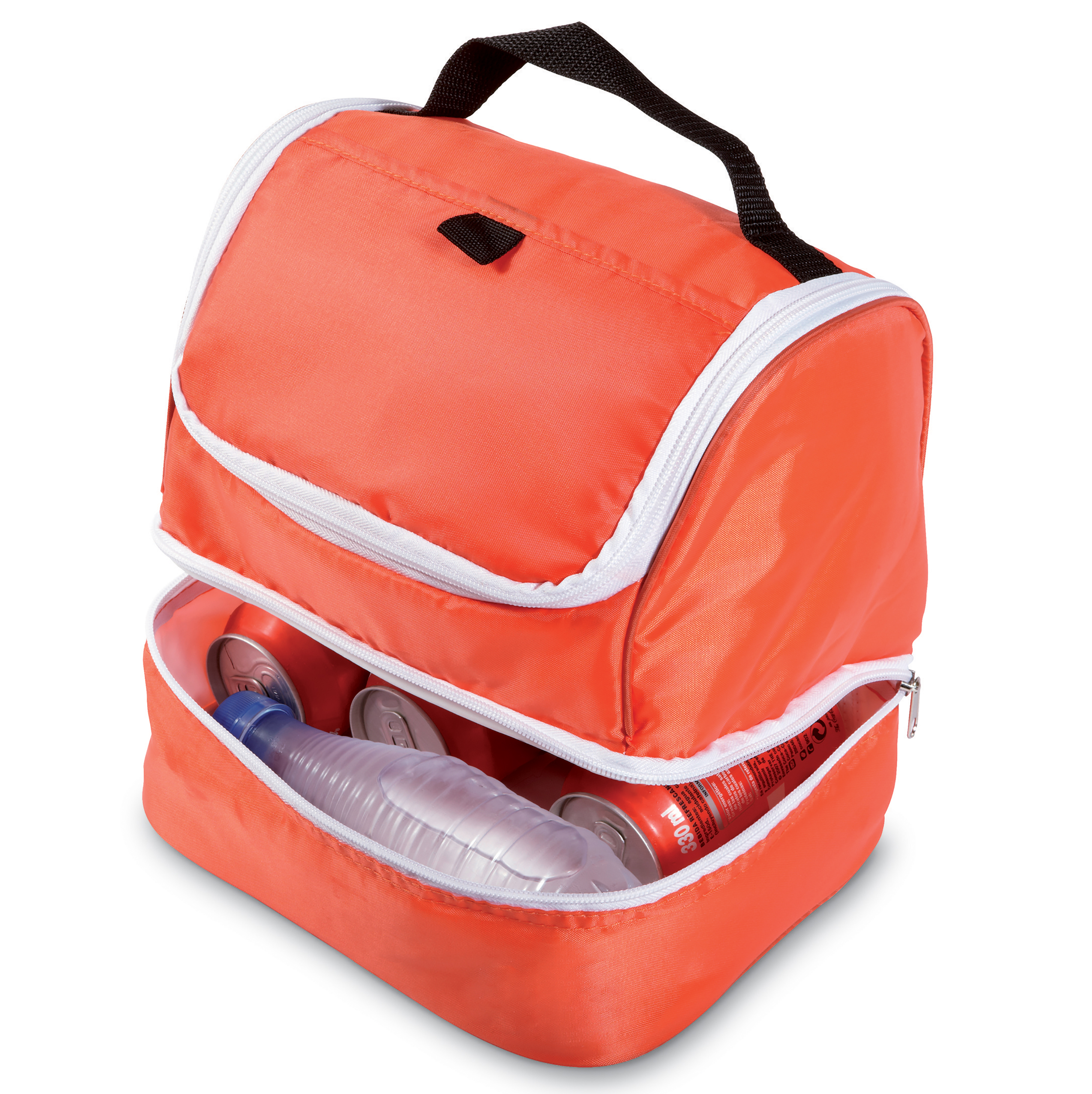 Lightweight 2 Section COOLER BAG Insulated Cool Thermal Lunch Coolbag