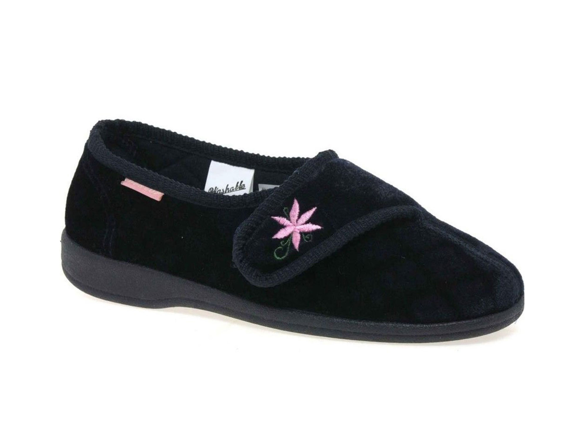 Womens Dunlop Slippers Diabetic Orthopaedic Comfort Boots Wide Fit Velcro