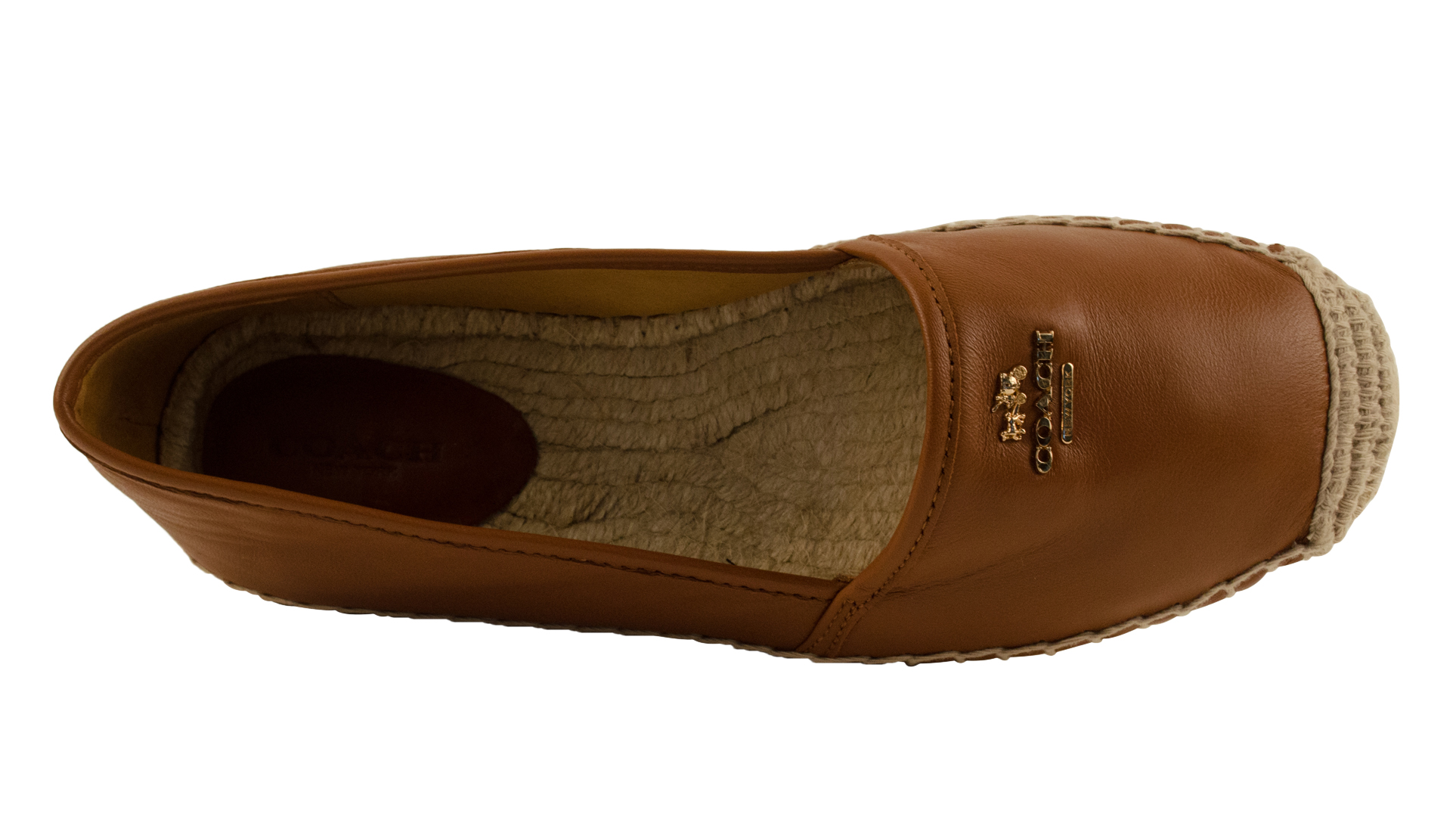 Coach Women�s Rhodelle Soft Lambskin Flat Espadrille Shoes Coach Women�s Rhodelle Soft Lambskin Flat Espadrille Shoes