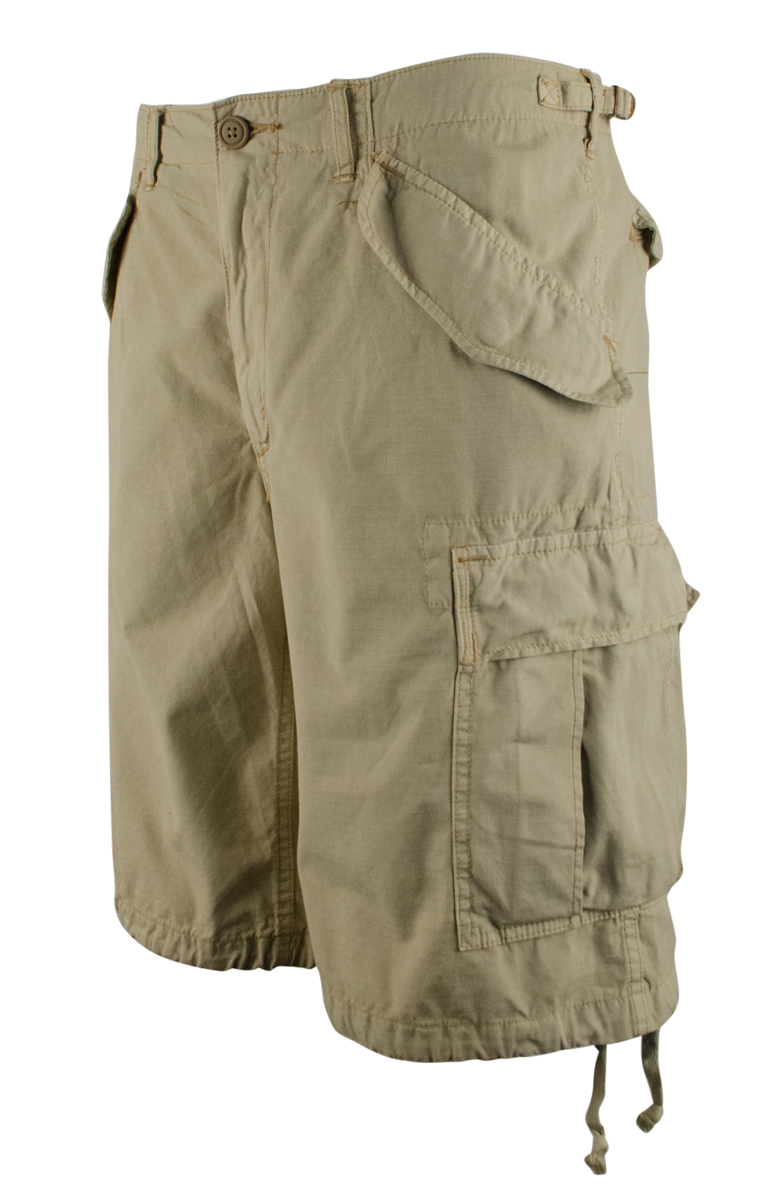 polo shirt and cargo shorts