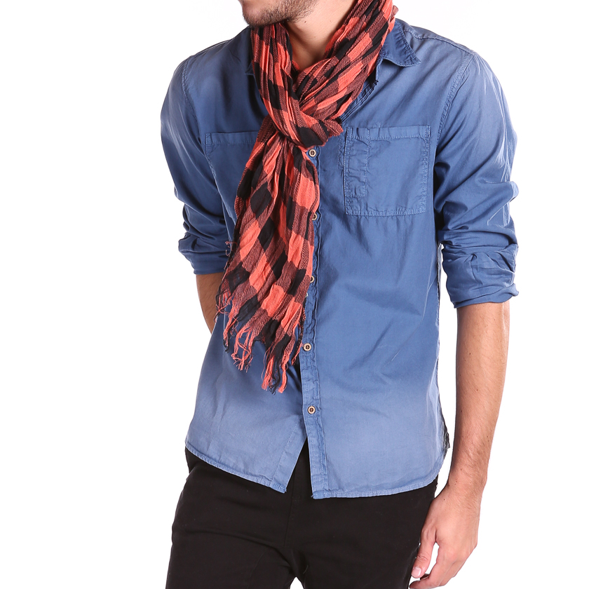 New Mens Scarfs genuine long classic fashion cotton neck shawl scarves