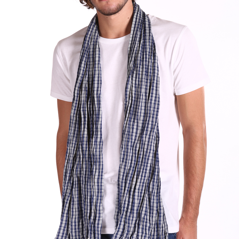 New Mens Scarfs genuine long classic fashion cotton neck shawl scarves