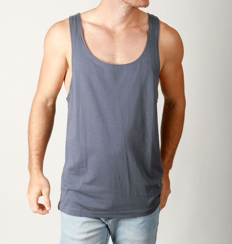mens loose fit tank tops