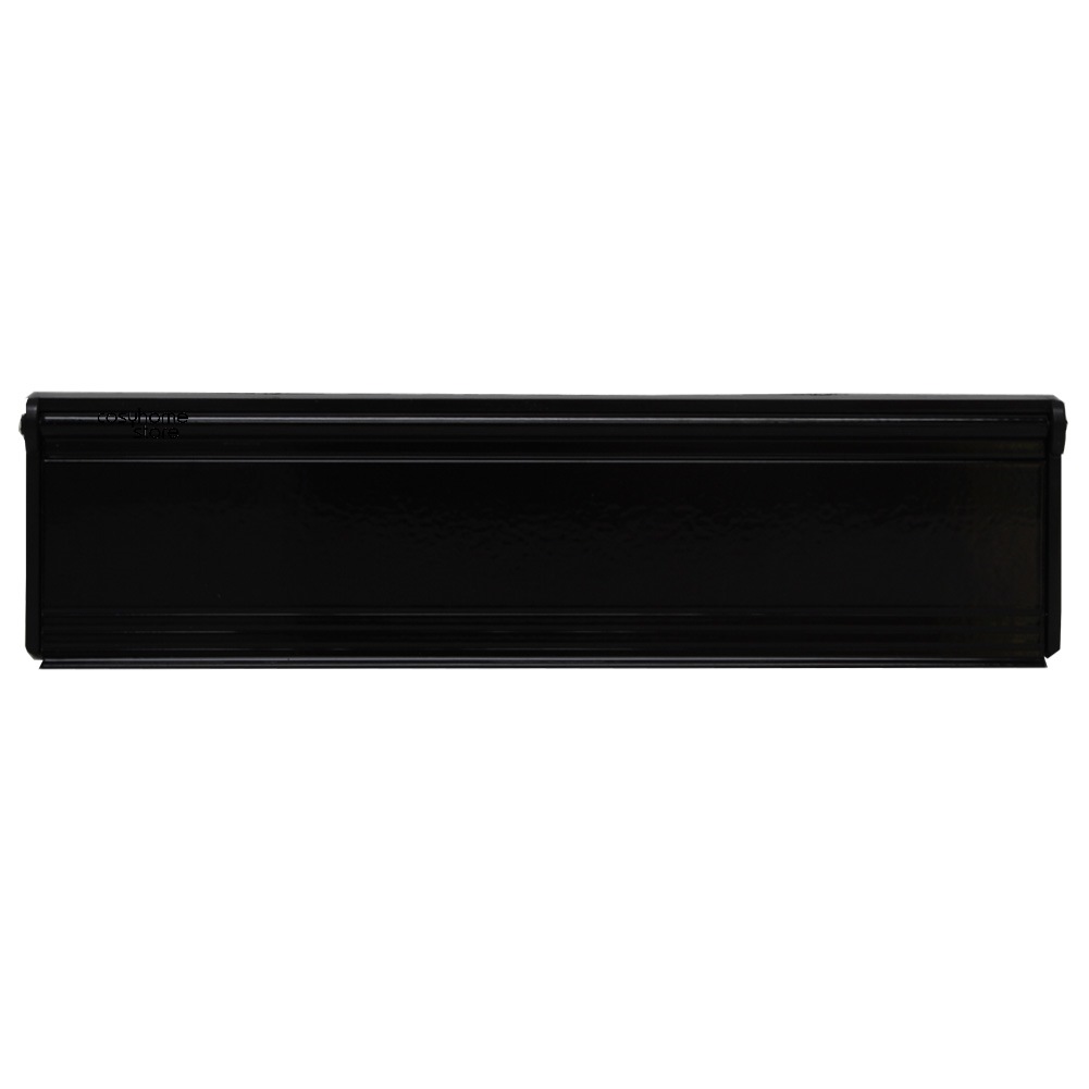 Suitable for all letterplates up to 300mm or 12 Letterbox Security Restrictor Shroud aka Cowl Deflector or Hood Matt anodised Gold Letterplate